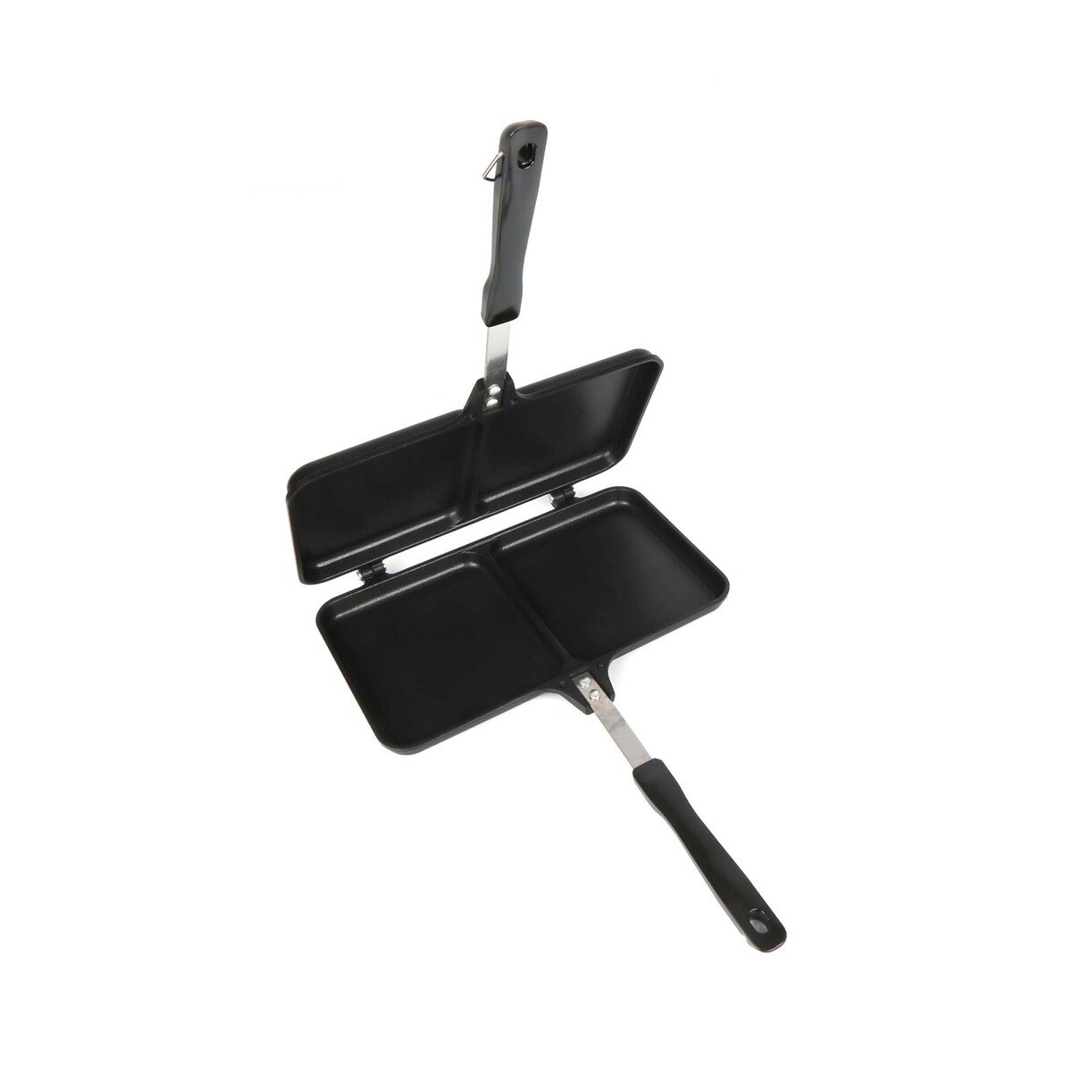 Chefline Non-Stick Die Cast Aluminum Sandwich Maker, 35.5 cm x 25 cm x 3.2 cm, Black, XGP-JP02