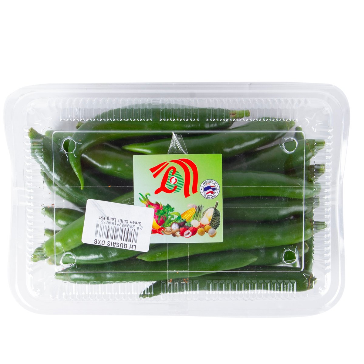 Green Chili Long Thailand 1 pkt