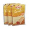 President Classic Gouda Sliced Cheese 3 x 150 g