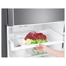 LG Double Door Refrigerator GR-C539HLCU 410LTR, NatureFRESH™, LINEARCooling™, Multi Air Flow