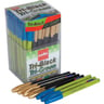 Cello Ball Pen Tri-Black+Green 50 Piece