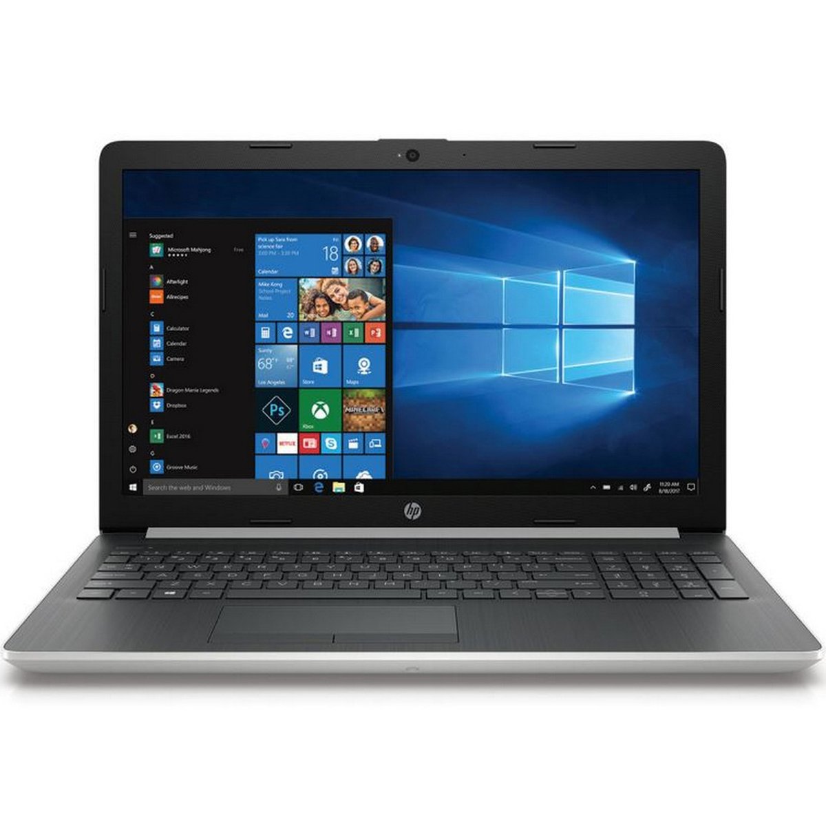 HP Notebook 15-DA0008NE Core i7-8550 Silver