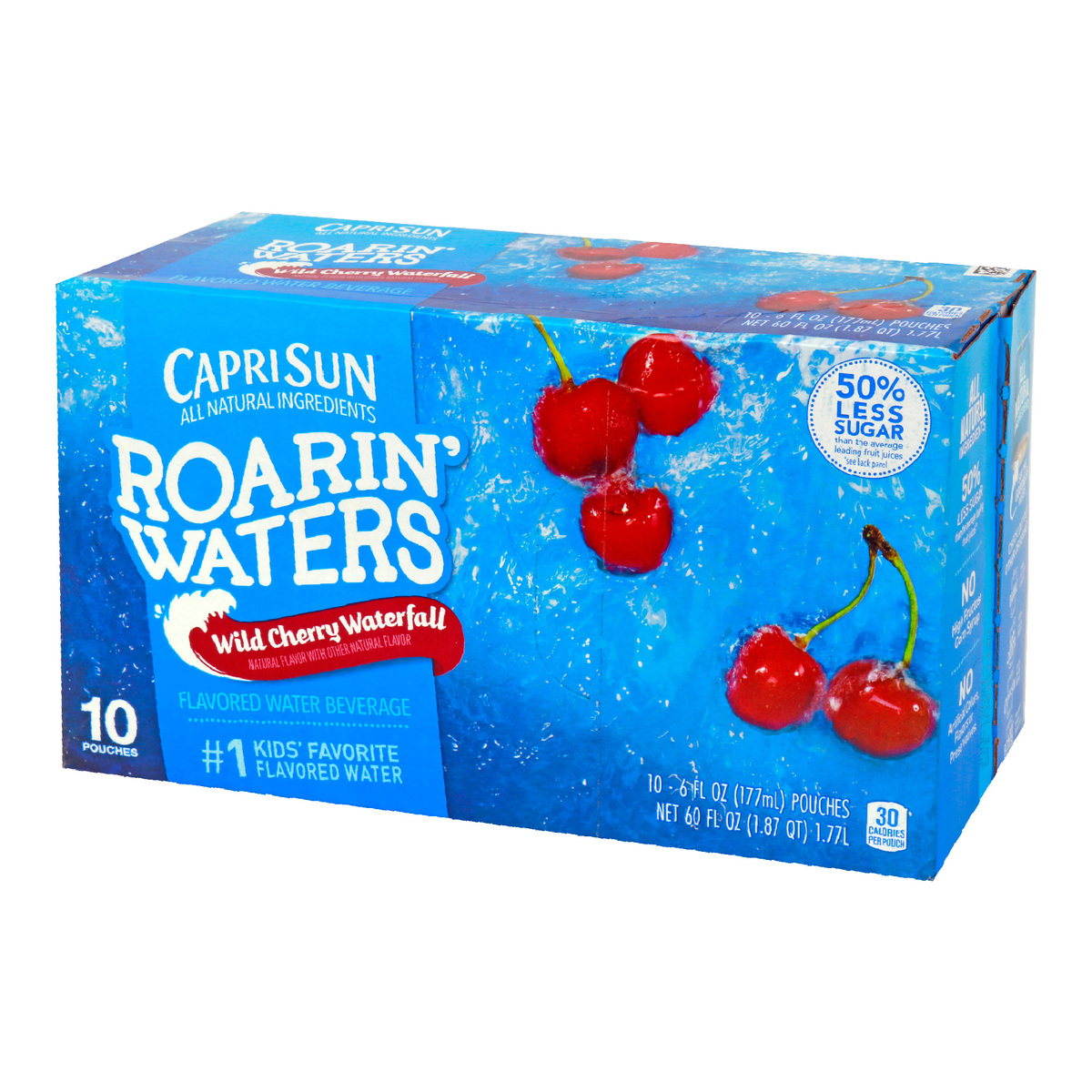 Capri Sun Flavored Water Beverage Roarin Waters Wild Cherry Waterfall 177litre Online At Best