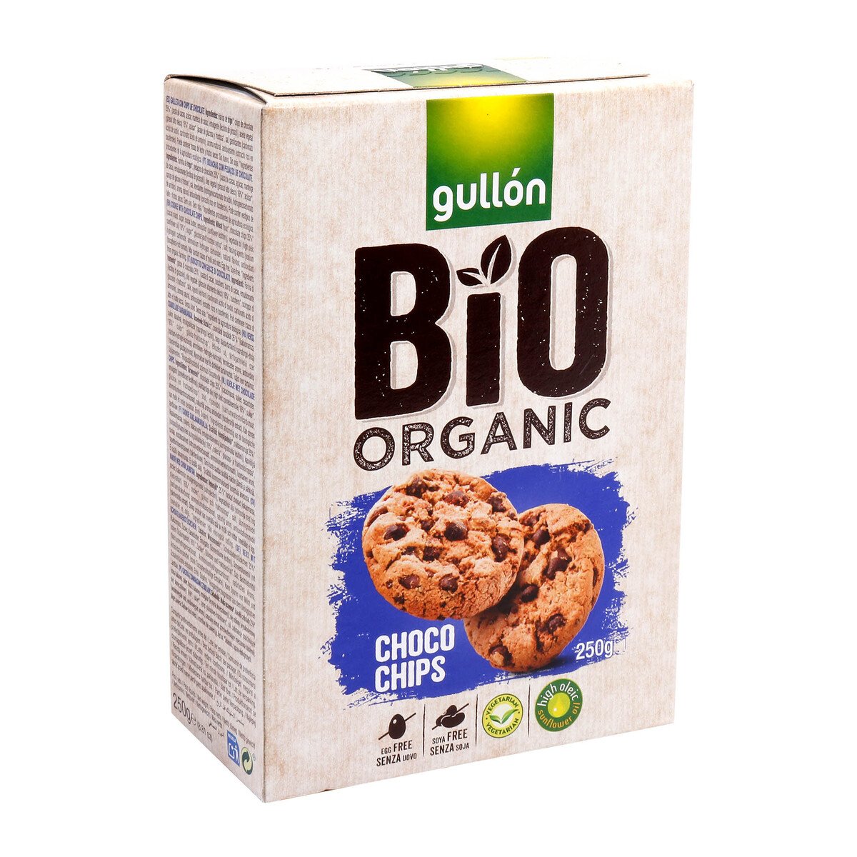 Gullon Bio Organic Choco Chips Biscuits 250 g