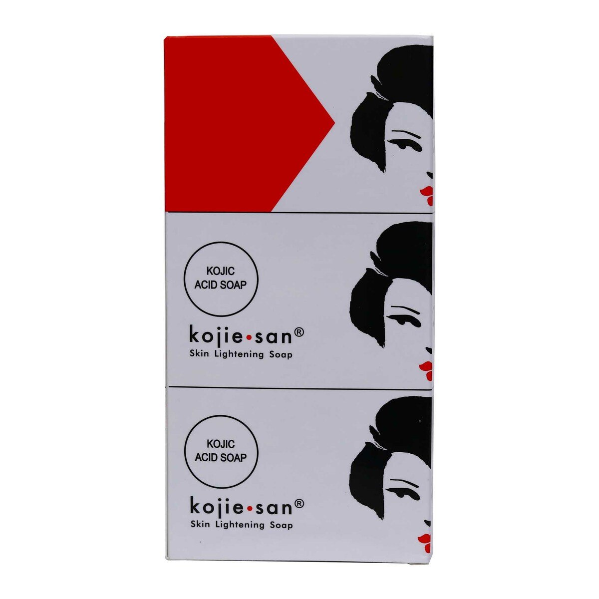 Scratch & Dent Kojie San Skin Lightening Kojic Acid Soap 3 Bars - 65g - 5  pack