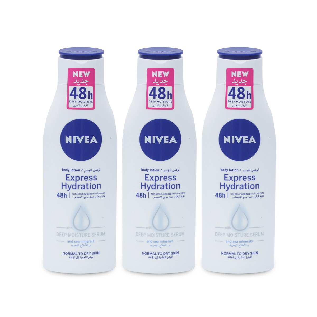 Nivea Body Lotion Assorted 3 x 250 ml