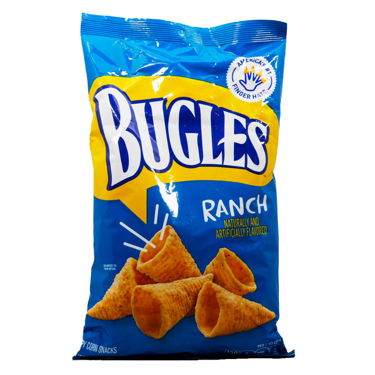 Bugles Corn Snacks Ranch 212g