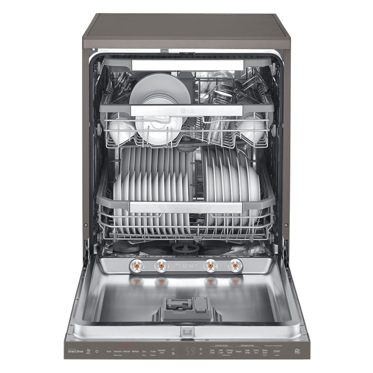 LG QuadWash Steam Dishwasher DFB227HD 8Programs