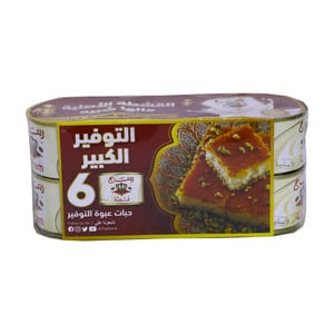 التاج قشطة 6 × 155 جم