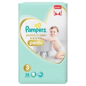 Pampers Premium Care Pants Size 3 6-11kg 56 pcs