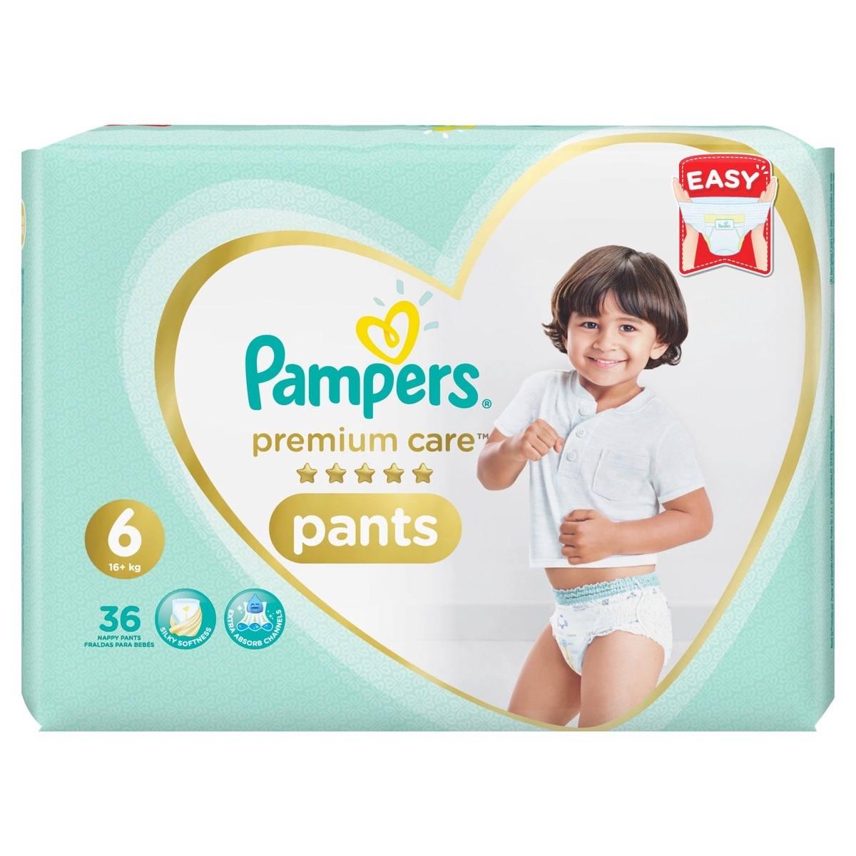 Pampers pants diapers, size 6, 16+ kg, 48 diapers: Buy Online at Best Price  in Egypt - Souq is now