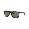 Rayban Men's Sunglass 4313 SquareBlack