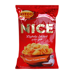 Kitco Nice Natural Potato Chips Lightly Salted 16g
