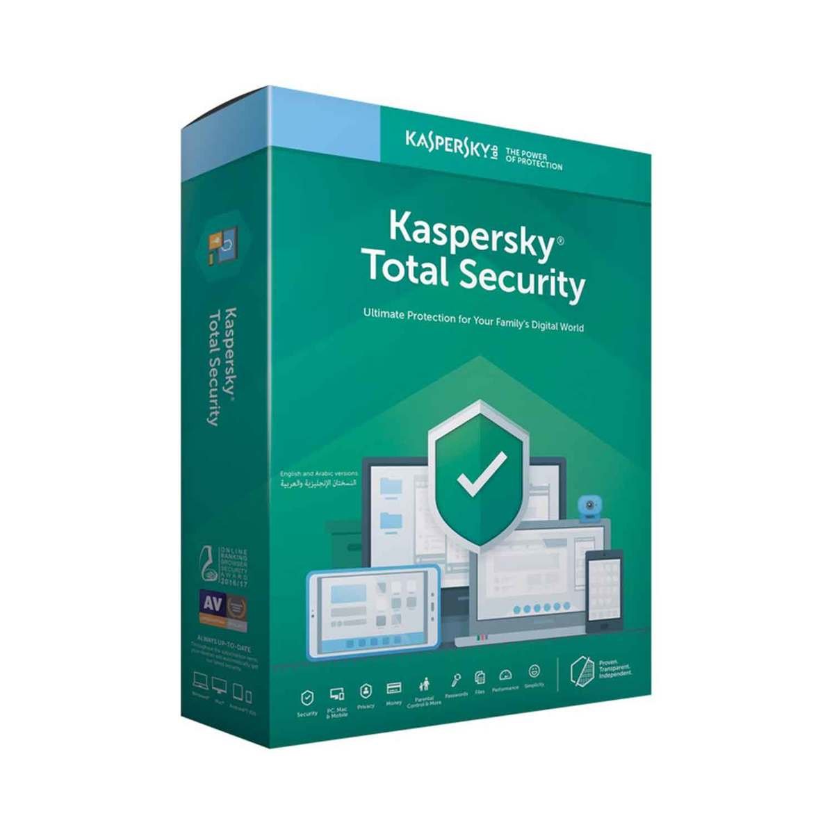 برنامج Kaspersky Total Security 2019 1User