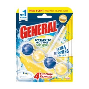 Henkel General Power Active Toilet Block Lemon 50 g