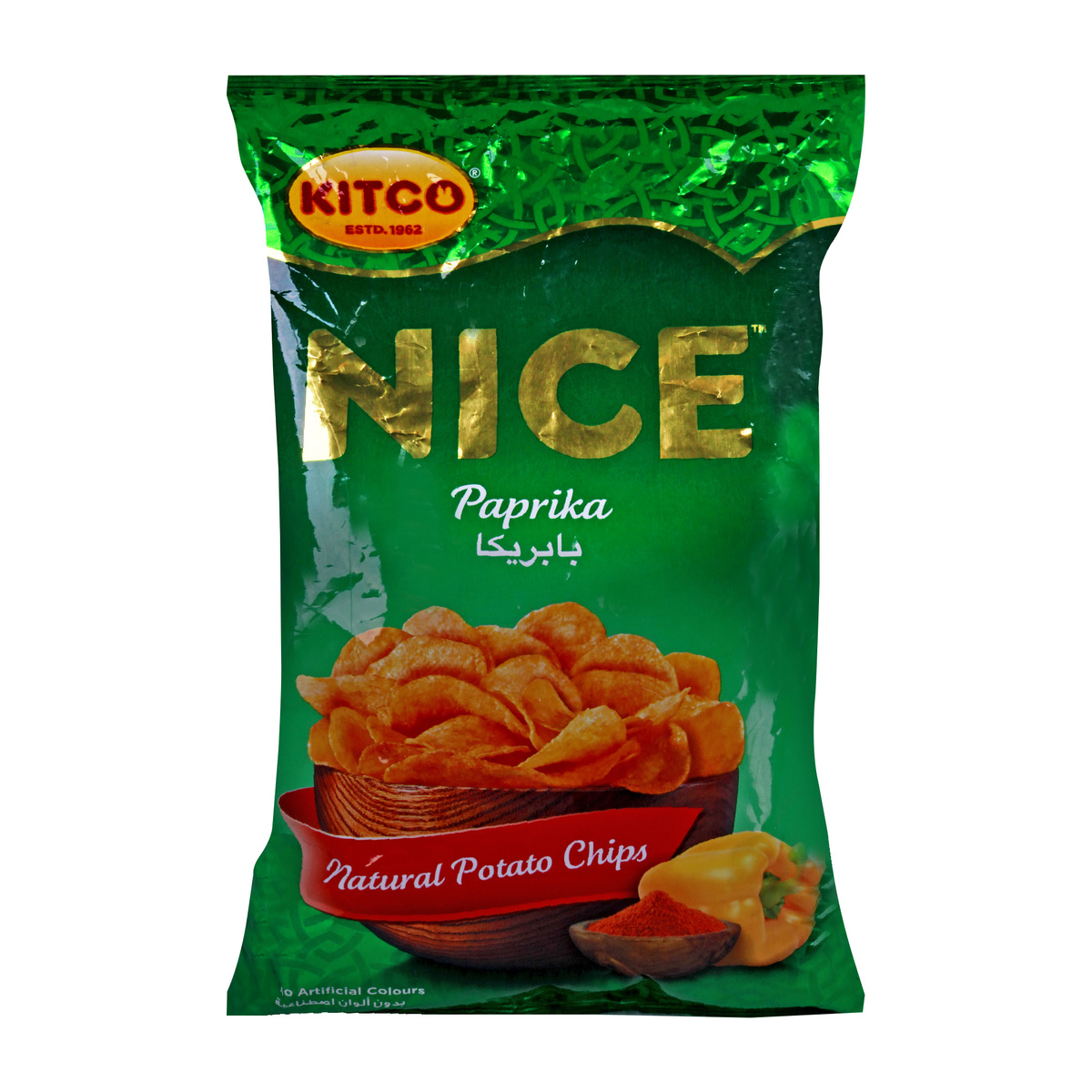 Kitco Nice Natural Potato Chips Paprika 167 g