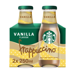 Starbucks Frappuccino Vanilla Coffee 2 x 250 ml