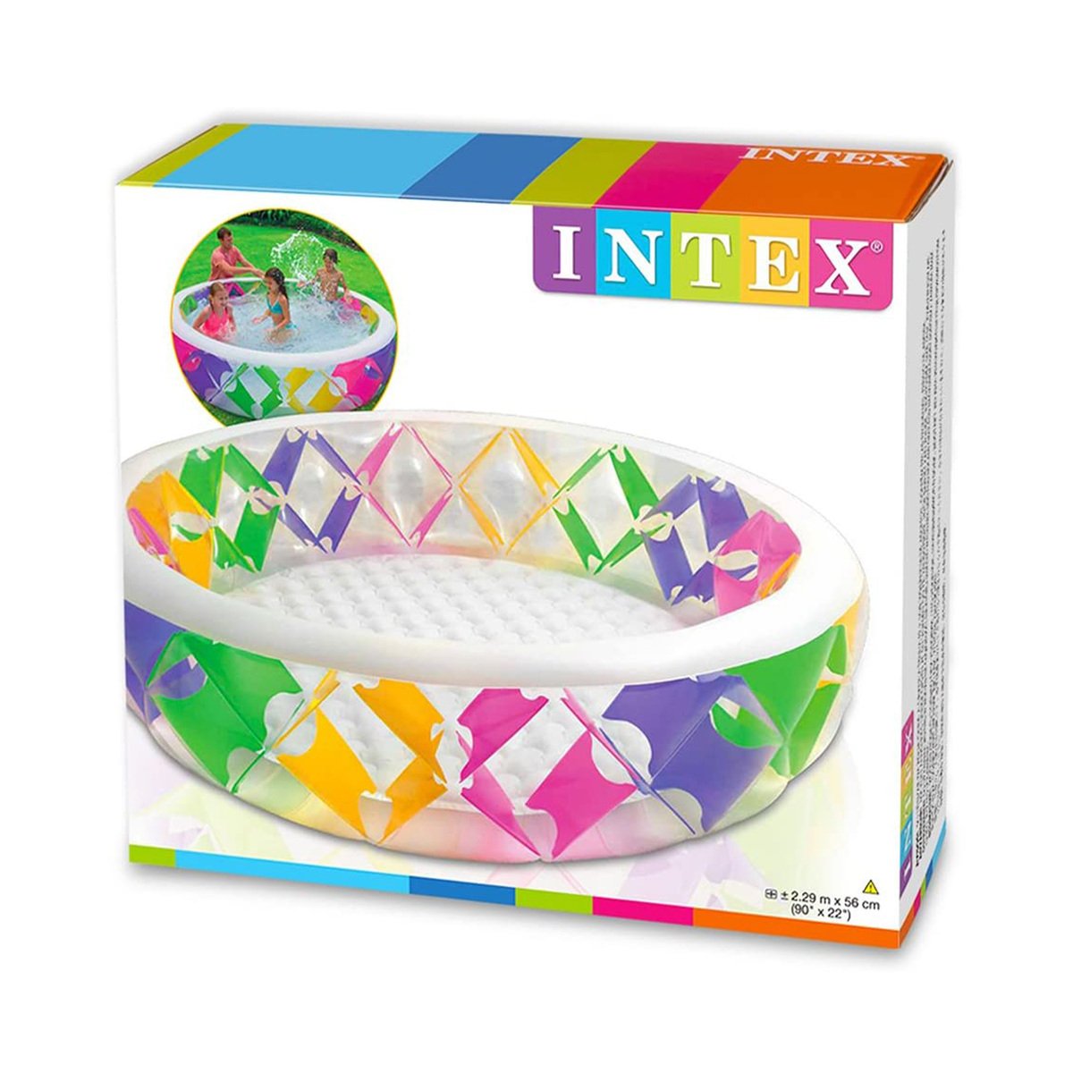 Intex Swim Center Pinwheel Pool 56494 pc