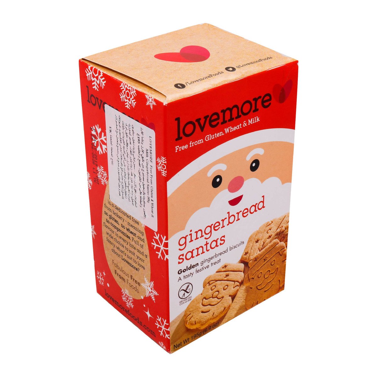 Lovemore Santas Gingerbread 195 g