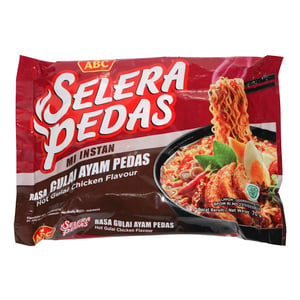 ABC Selera Pedas Hot Gulai Chicken Flavour Instant Noodles 70g