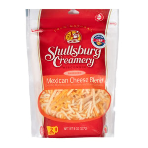 Shullsburg Creamery Shredded Mexican Cheese Blend 227 g