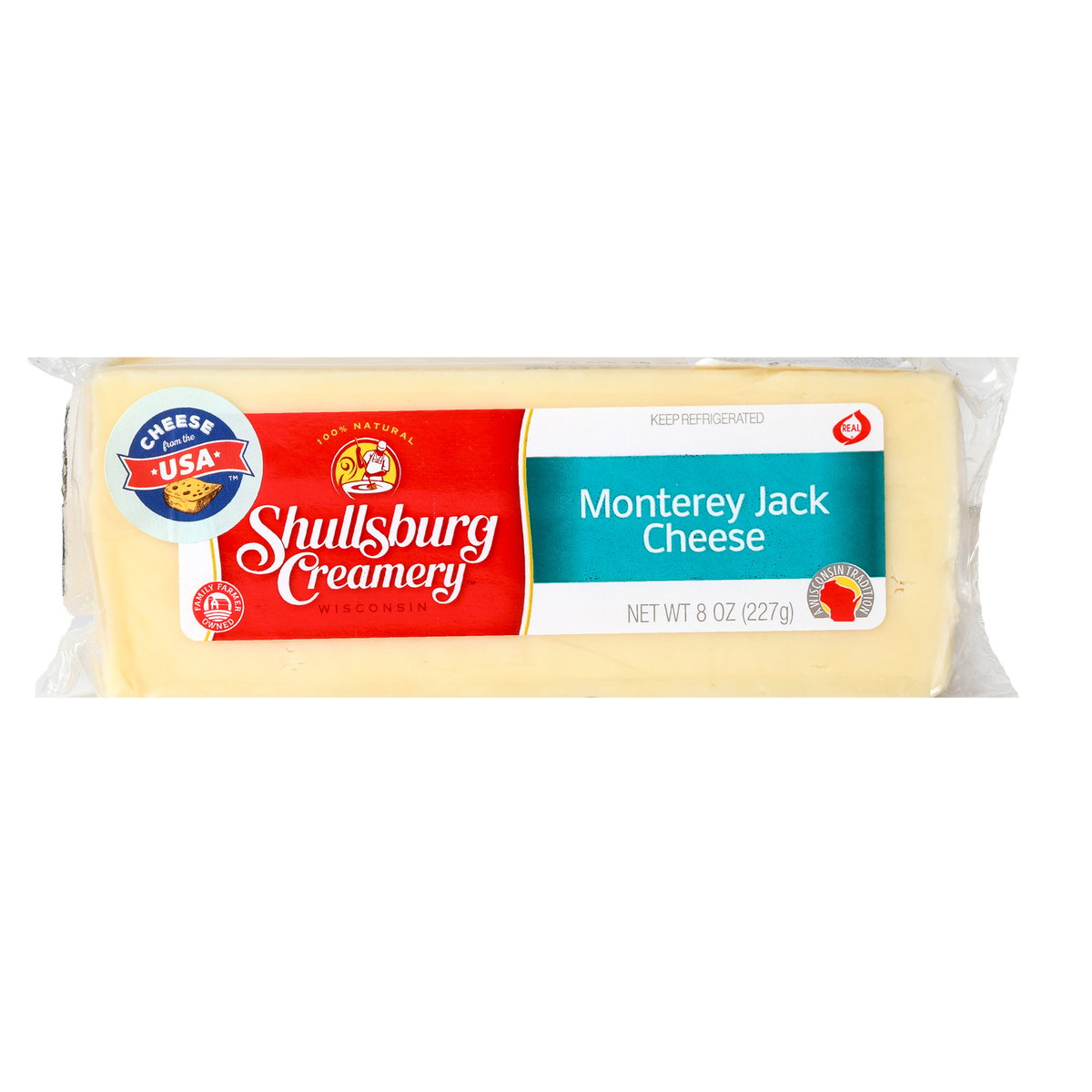 Shullsburg Monterey Jack Cheese 227 g