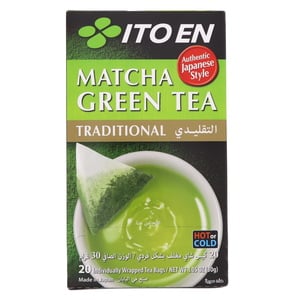 Ito En Matcha Green Tea Traditional 20 pcs
