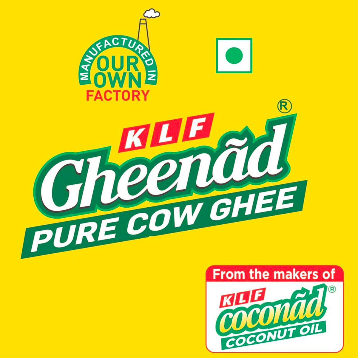 KLF Gheenad Pure Cow Ghee 1 Litre