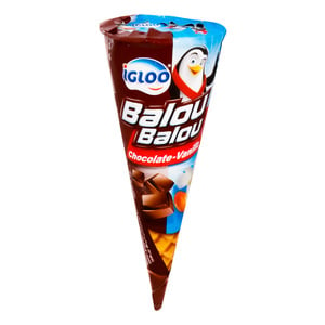 Igloo Ice Cream Cone Balou Chocolate-Vanilla 120 ml