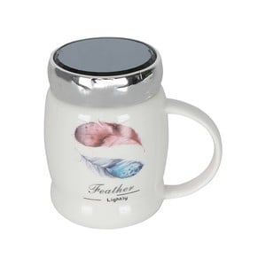 Mountain Ceramic Mug with Lid 500ml YZ-8