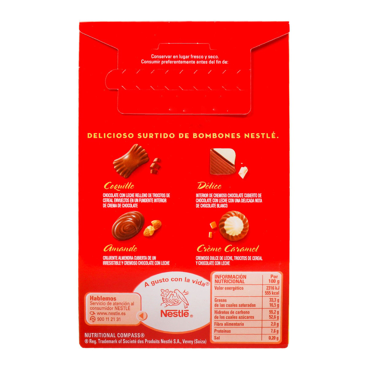 Nestle Caja Roja Pralines 100g