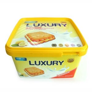 Hwa Tai Luxury Lemon Flavoured Cream Sandwich 420 g