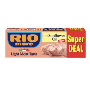 Rio Mare Light Meat Tuna In Sunflower Oil 3 x 70g