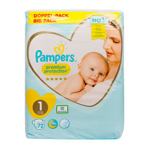 Pampers Pure Protection Diapers Size 2 4-8kg 39pcs