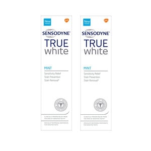 Sensodyne True White Tooth Paste Mint 2 x 75 ml