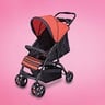 First Step Baby Stroller D6 Red