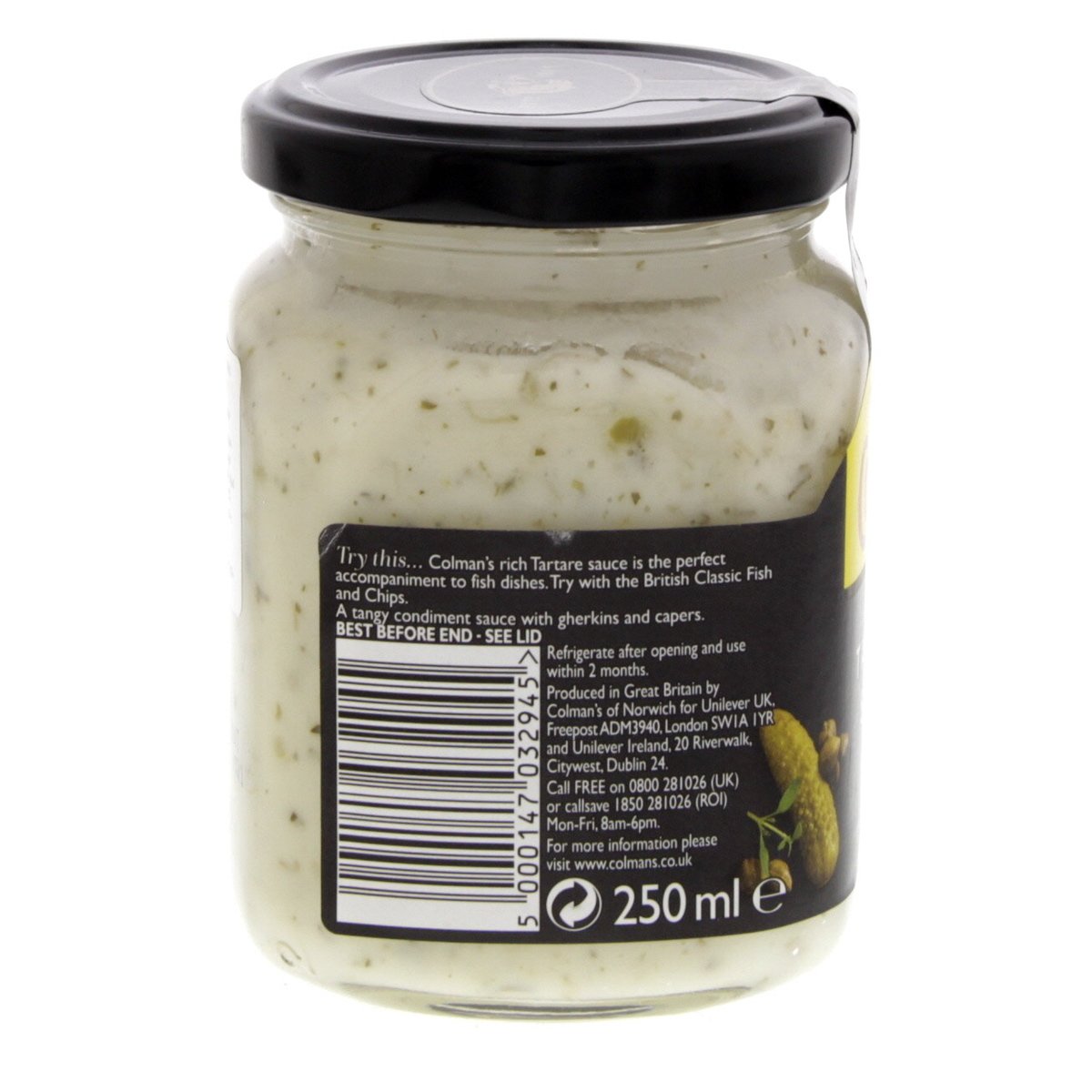 Colman's Tartare Sauce 250ml