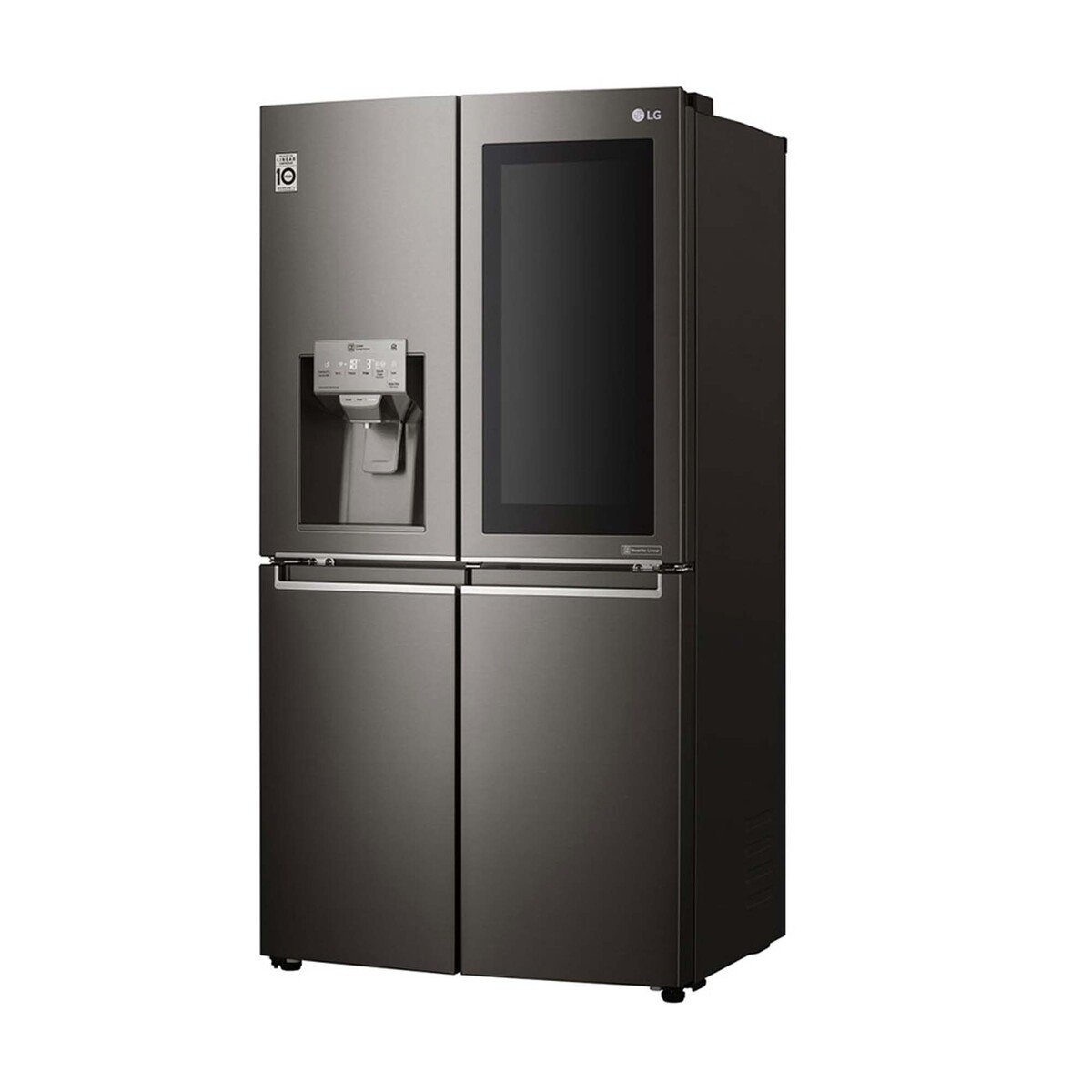 LG Instaview Door In Door Side by Side Refrigerator GR-X39FTKHL 716LTR,  Hygiene FRESH+™, ThinQ