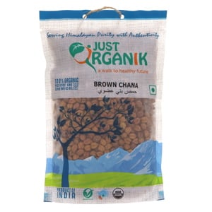 Just Organik Brown Chana 500 g