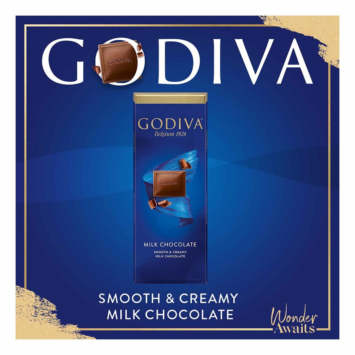 Godiva Smooth And Creamy Milk Chocolate 90 g