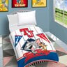 Warner Bros. Tom&Jerry Lightweight Flannel Blanket 160X220cm TC6811 (Official Warner Bros. Product)