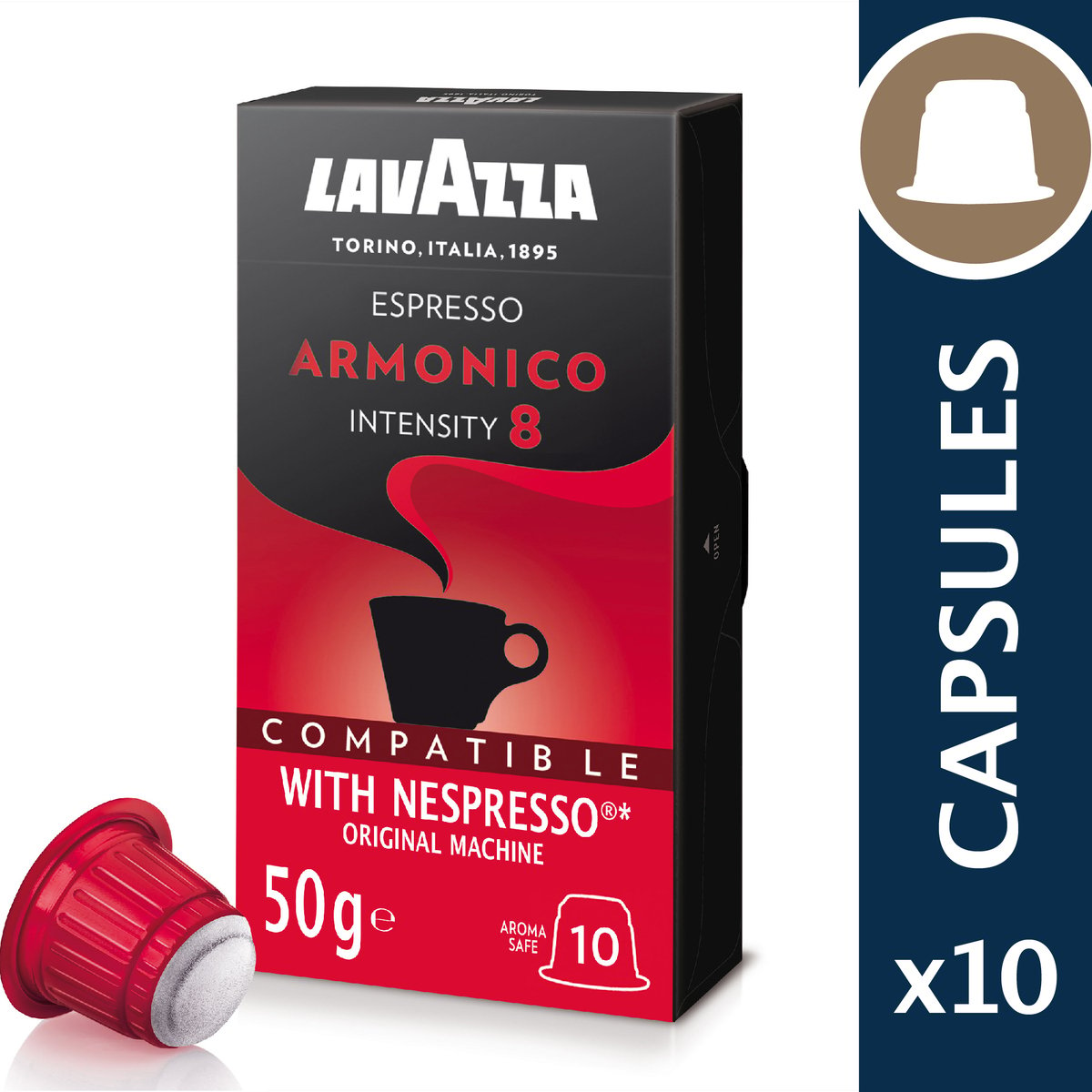 Lavazza Armonico Intensity 8 Espresso 50 g