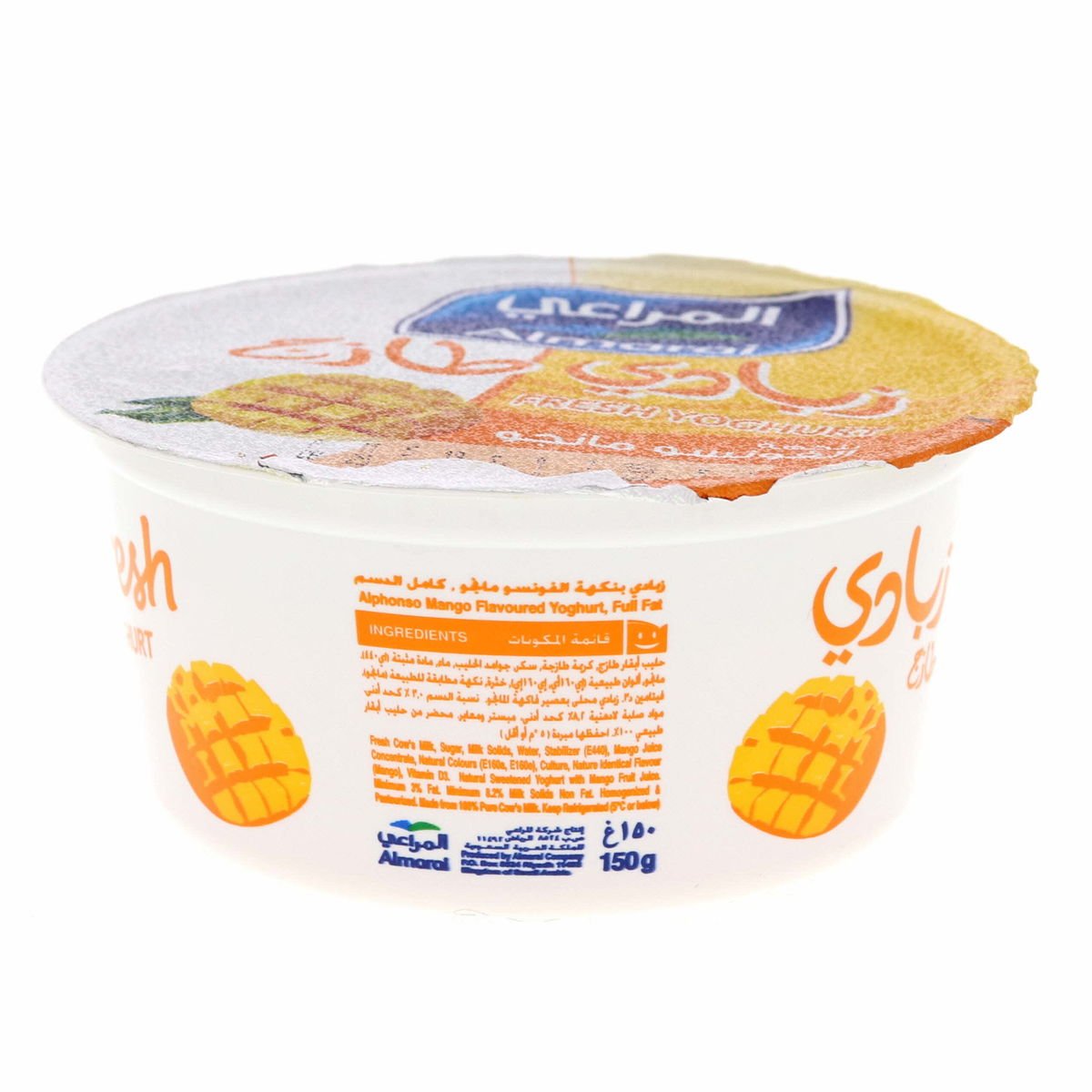 Almarai Fresh Yoghurt Alphonso Mango Flavoured 150 g