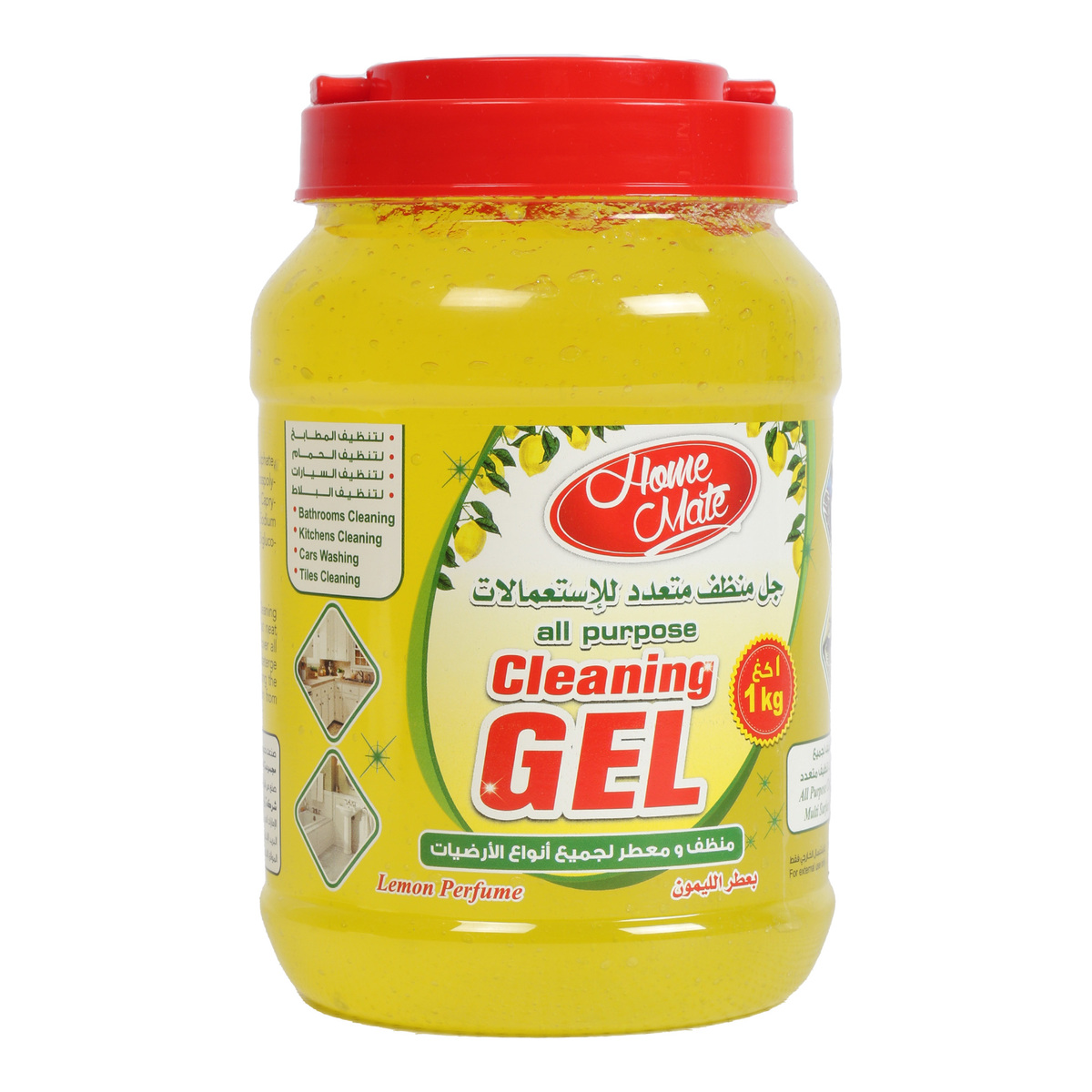 Home Mate Lemon All Purpose Cleaning Gel 1 kg