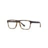 Emporio Armani Men's Clip-on Sunglass 4115-50891W54 Square Brown