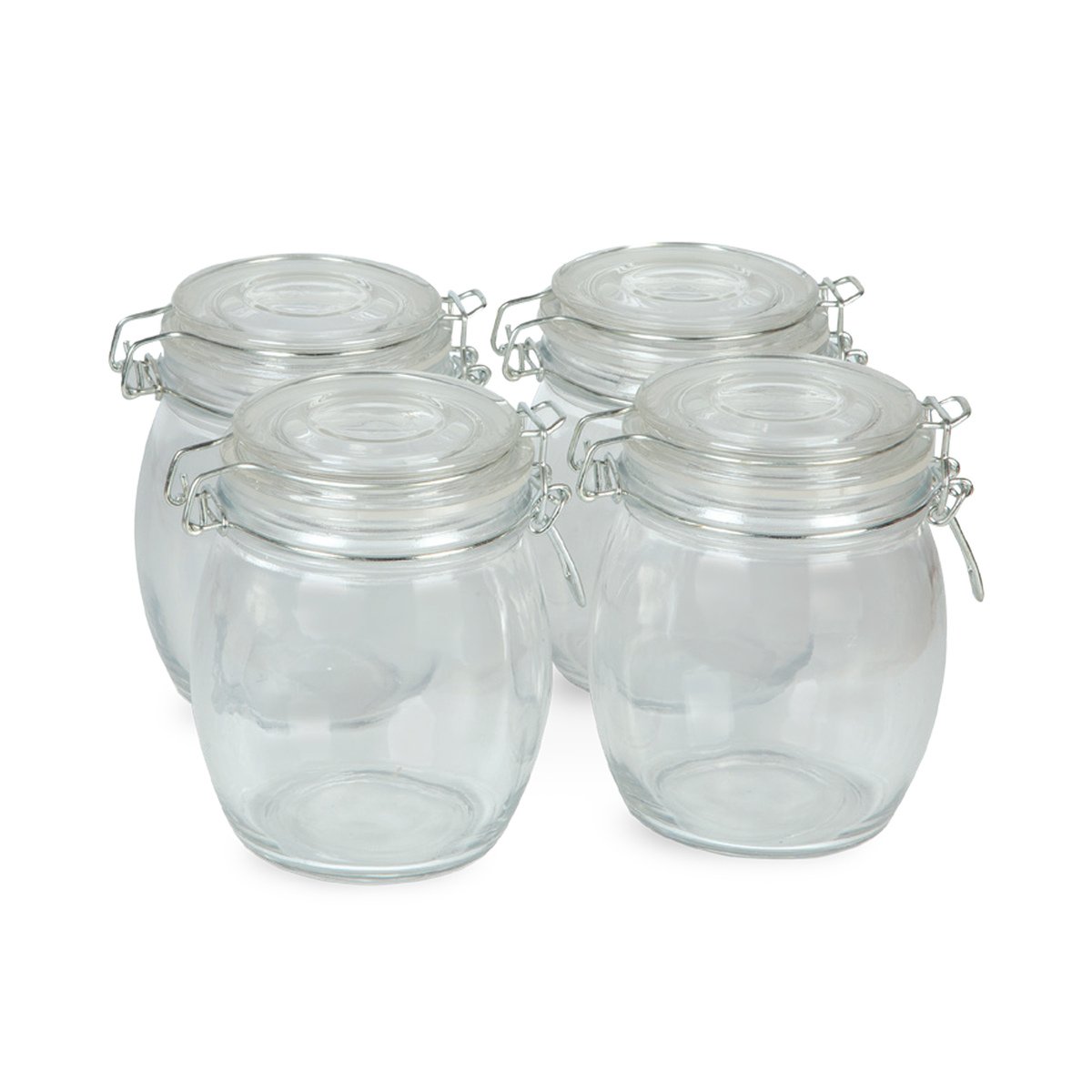 Windcera Glass Jar 750ml FC20215 4pcs