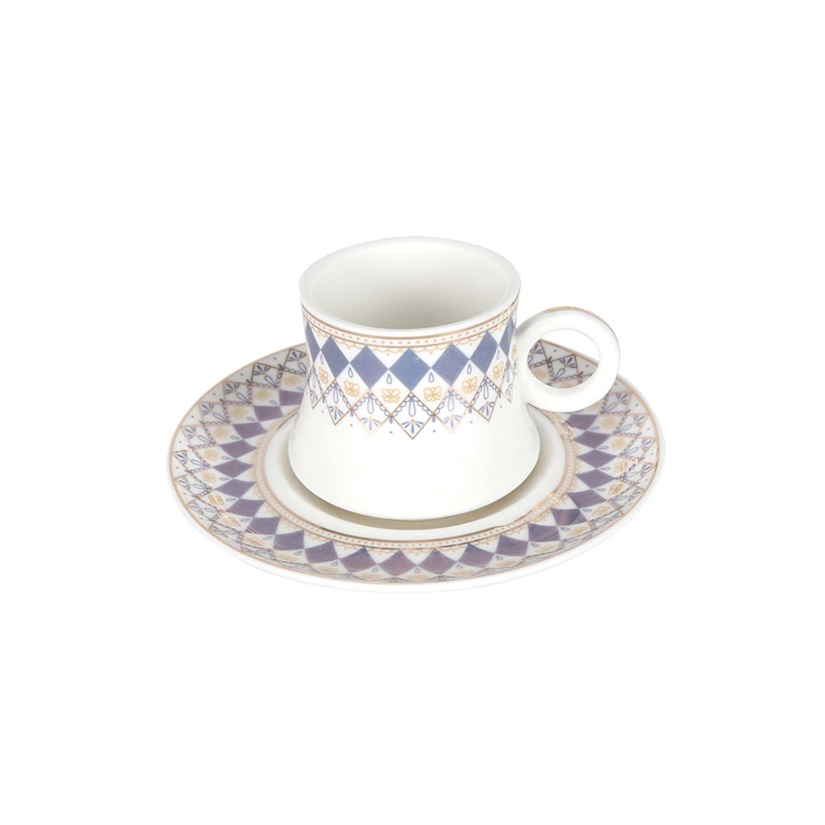 Home Turkish Cup & Saucer 12pcs PXM26705L 100ml Online at Best Price