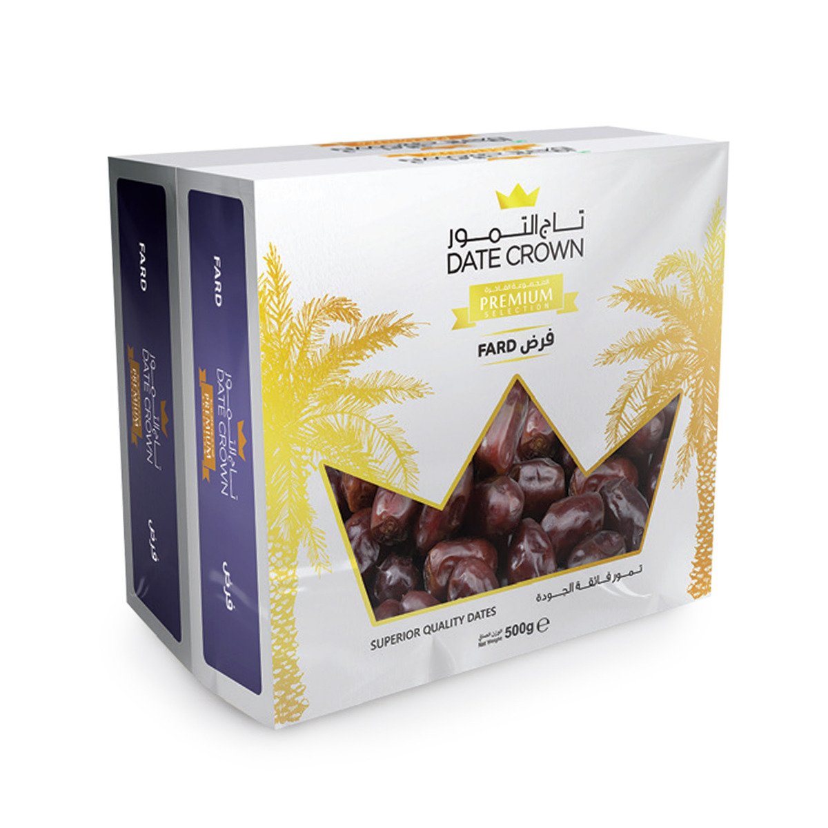 Date Crown Premium Date Fard 2 x 500 g