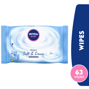 Nivea Baby Wipes Soft & Cream 63 pcs