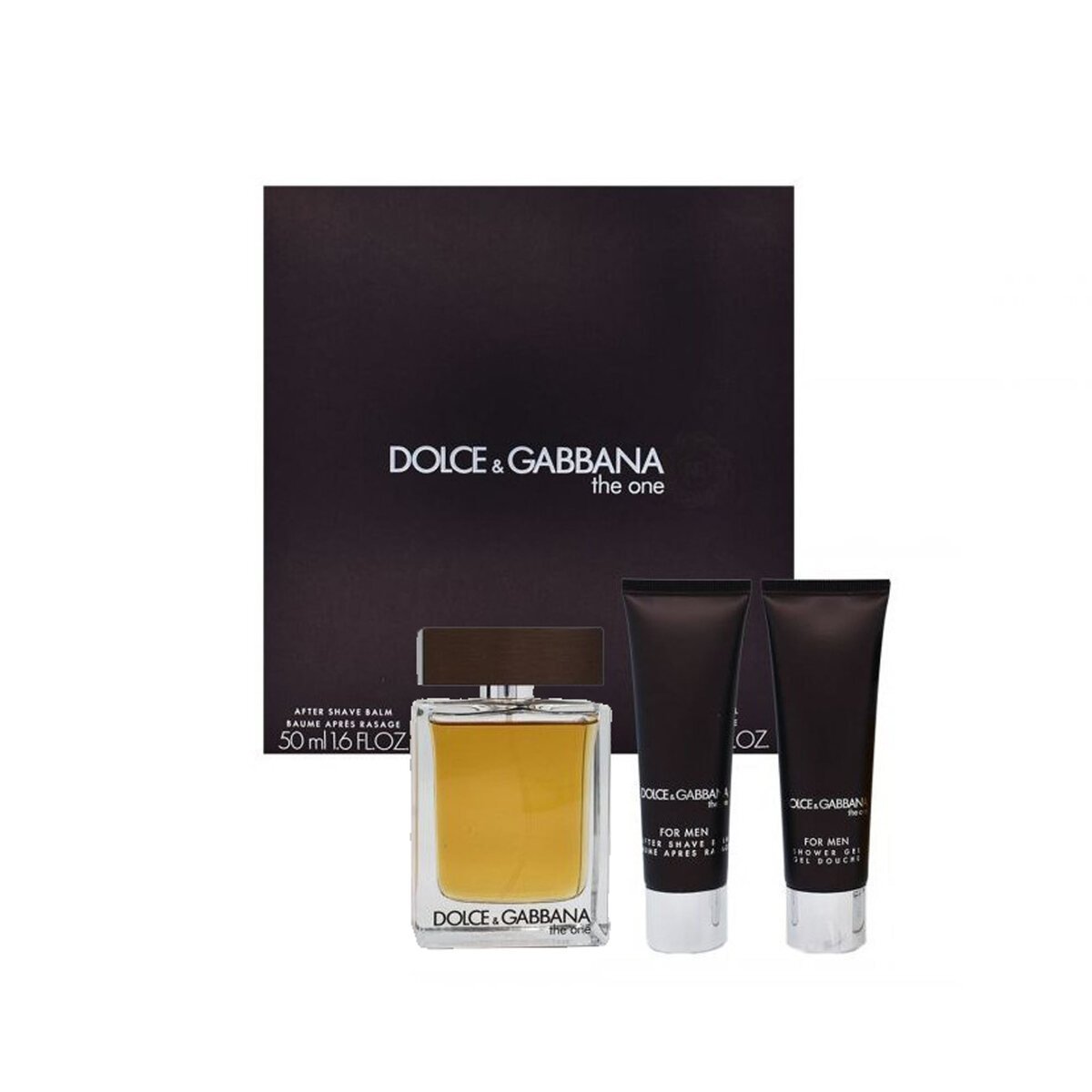 Dolce & Gabbana The One EDT for Men 100ml + Shower Gel 50ml + After Shave  Balm 50ml Online at Best Price | FF-Men-Cofferts | Lulu Oman